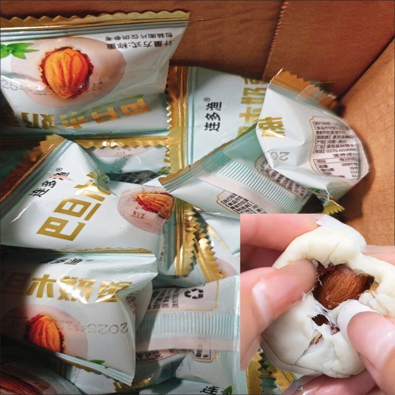巴旦木奶枣夹心小包装独立包装新疆红枣坚果礼盒一整箱