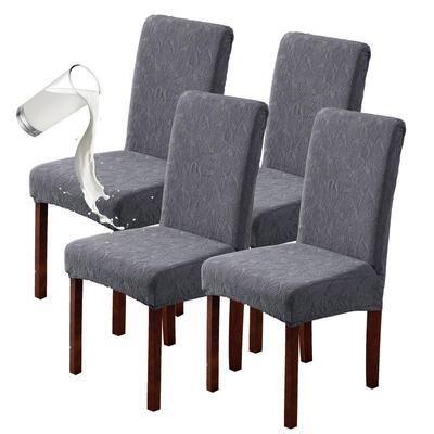 Set of 4 6 Stretchy Dining Chair Covers Removable Washable