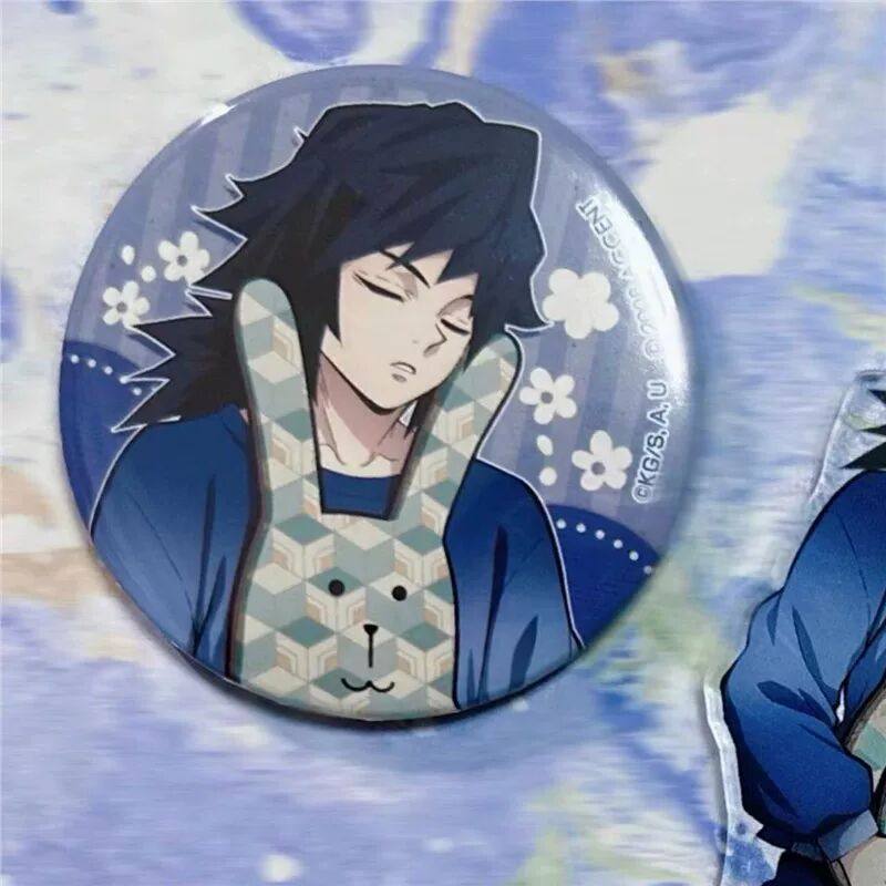 鬼灭之刃富冈义勇睡衣吧唧富贵鱼鱼周边徽章二次元谷子礼物,模玩/动漫/周边/娃圈三坑/桌游,动漫徽章/立牌,淘宝优惠券,粉丝福利购,淘宝优惠卷