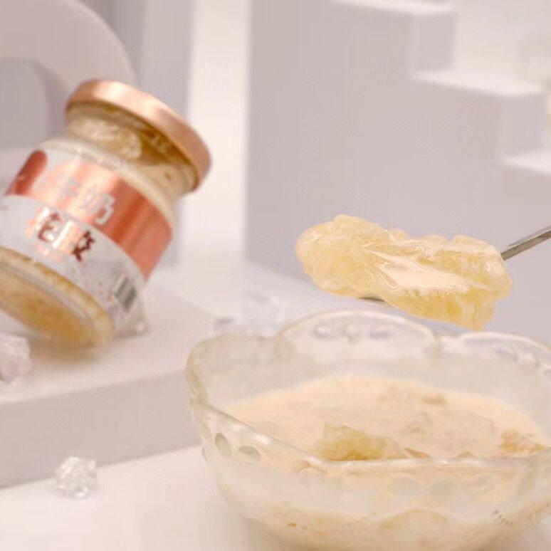 润康即食花胶鱼胶奶冻牛奶礼盒软糯低卡代餐滋补营养通用即食广