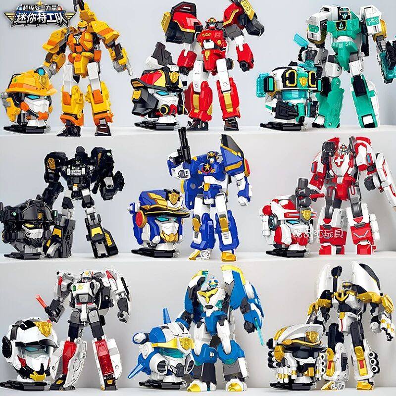 迷你特工队超级战警力量变形机甲声光召唤变身器武器巡逻套装玩具,玩具/童车/益智/积木/模型,儿童机器人/变形玩具,淘宝优惠券,粉丝福利购,淘宝优惠卷