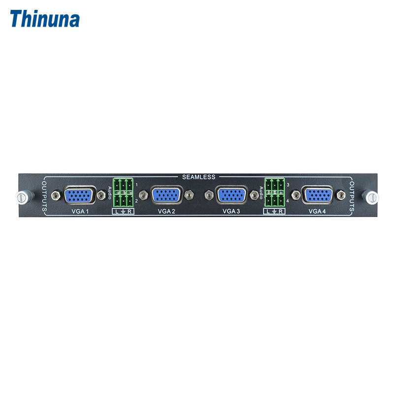 Thinuna XTP-VGA-4IN VGA音视频信号输入卡