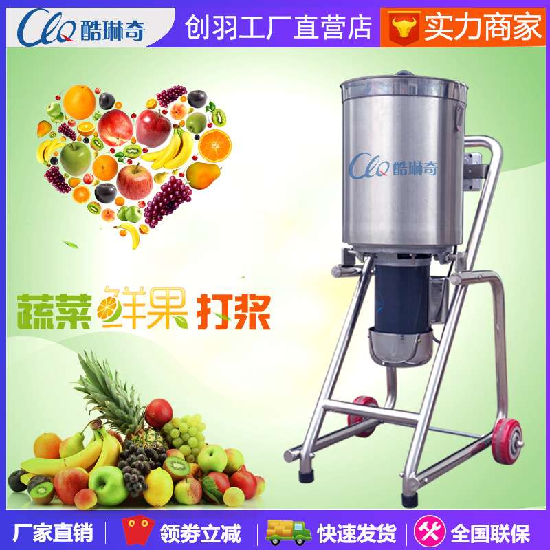 c上海黑树莓 烂肉果肉打浆机 蔬菜果泥机各种蔬果叶菜打浆打泥机