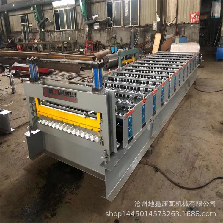 彩钢836小圆弧设备压瓦机 沧州地鑫压瓦机 冷弯成型机
