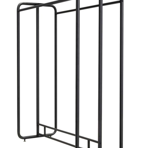 阳台晒晾衣架落地式双排挂衣架卧室房间衣帽架子简易多功能可移动