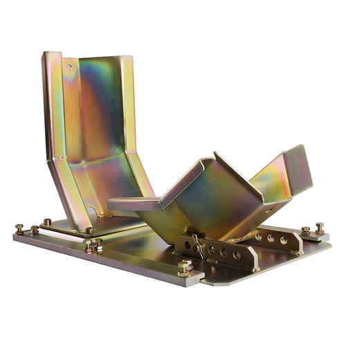 摩托车维修平台夹轮器前轮驻车架举升机挡轮器拖车架轮胎固定夹