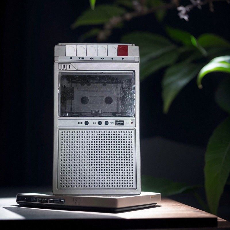 盒式复古磁带机录放一体r机USB播放机老式手提复读机卡带机录音机