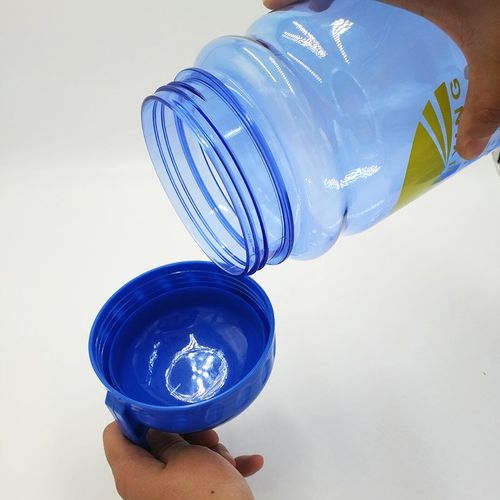 防爆超大容量3000ml太空杯子1L2L3L塑料户外旅行便携水壶吸管水杯