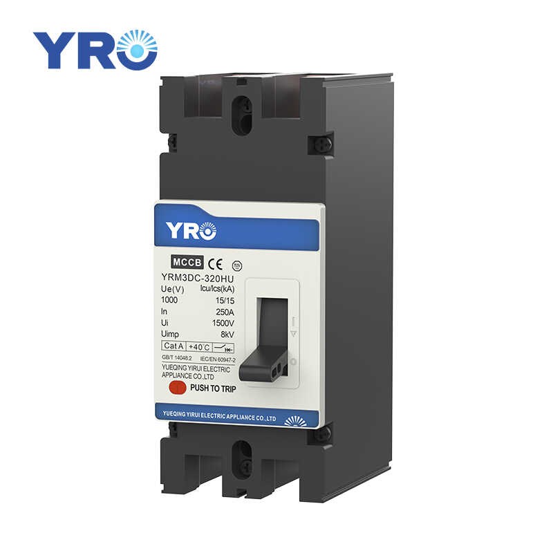 光伏直流塑壳断路器2P 320A 630A 800A 1500V大功率直流空气开关