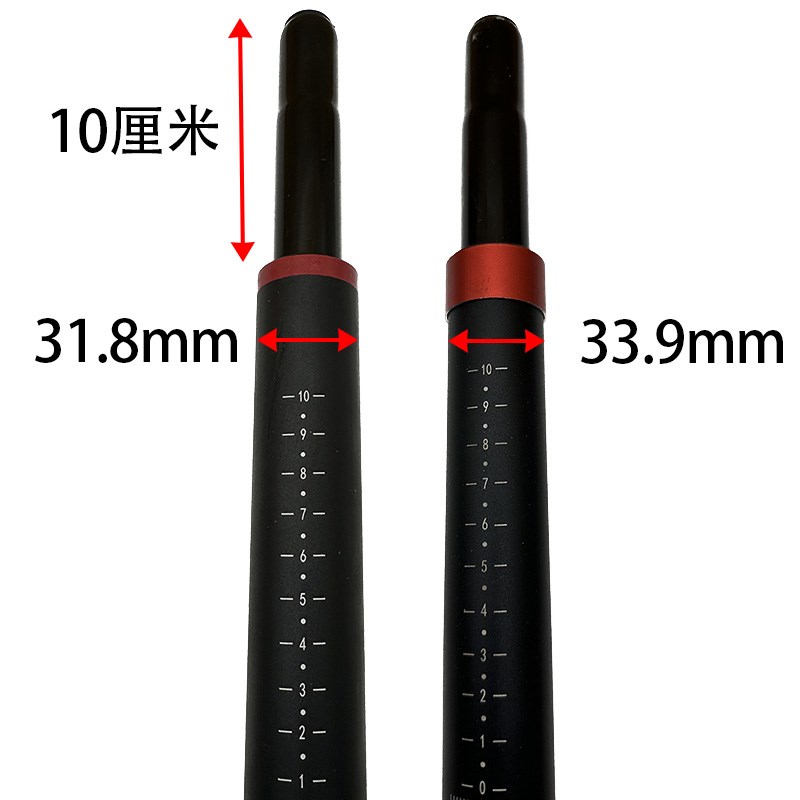 代驾车坐杆折叠电动车座管锂电车减震弹簧座椅杆子铝合金直头配件