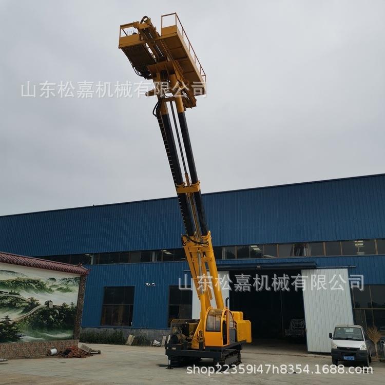 大型边坡支护锚固钻机工程护坡横向打岩石潜孔基坑工程锚杆钻车