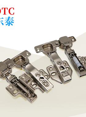 DTC东泰铰链B80固装6系C80自卸门铰大中直弯柔顺牵二段力缓冲阻尼