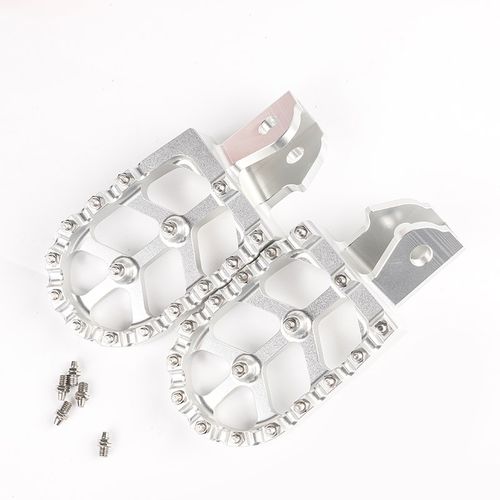 适用虬龙轻蜂电动摩托车本田CRF190L改装配件铝合金脚踏板脚蹬