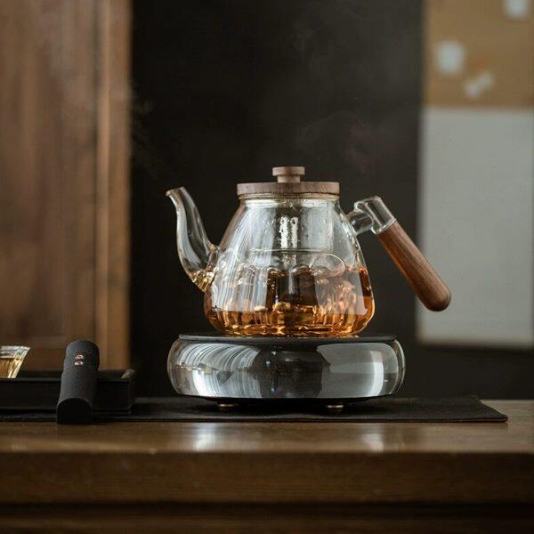 茗凤祥水晶电陶炉玻璃壶套组家用静音泡茶烧水炉高端智能煮茶炉