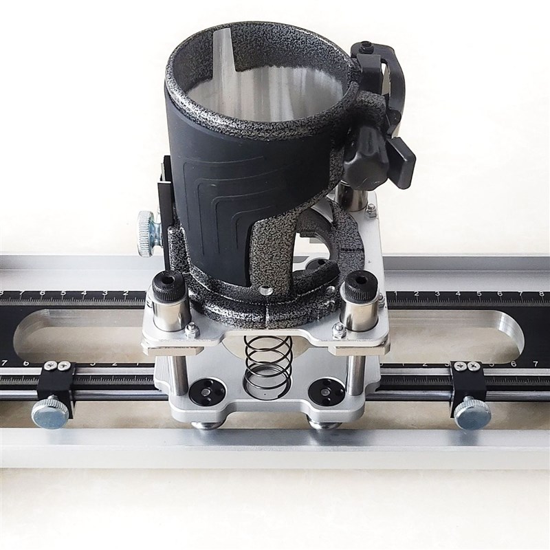 隐形合页十字铰链开槽器铝合金门窗锁孔开孔器隐形拉手Y二合一开