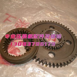 洛建 前进后推齿 路通原厂 一二三档挂挡轴 洛阳压路机变速箱齿轮