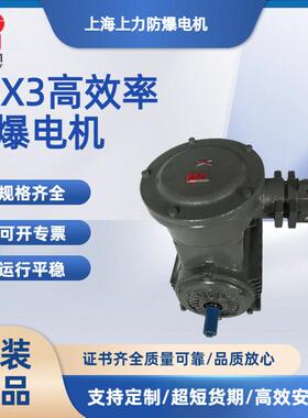 上海上力防爆电机YBX3系列(ExdIICT4Gb)隔爆型高效三相异步电动机