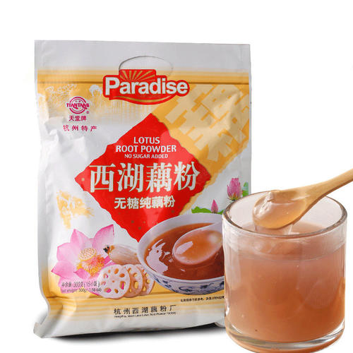 牌无糖纯藕粉300g15小包原味杭州