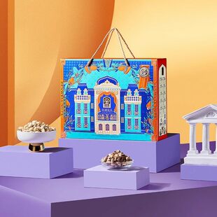 坚果礼盒装干果零食大礼包春节年货置办新年礼品长辈客户送礼官方