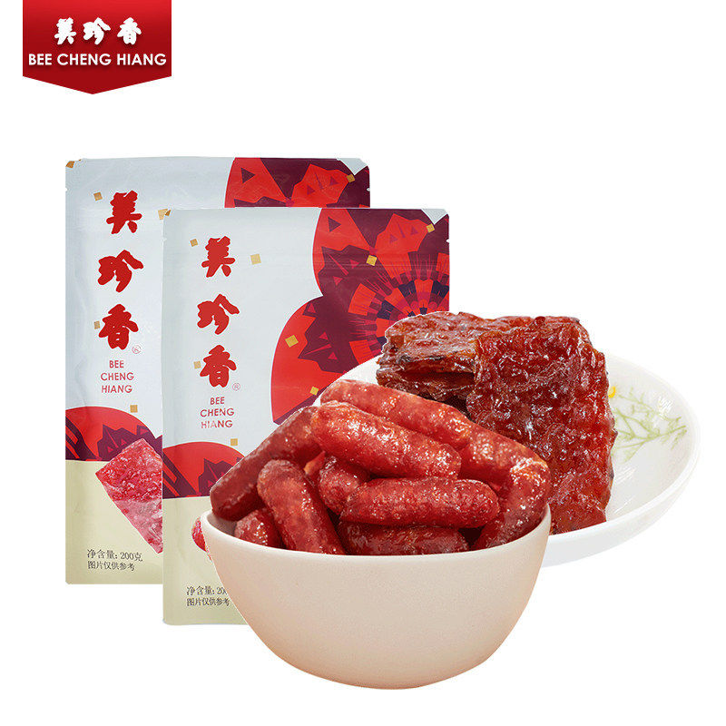 烧烤猪肉组合400g非肉脯肉干干即食健康零食营养真空包装特官方旗