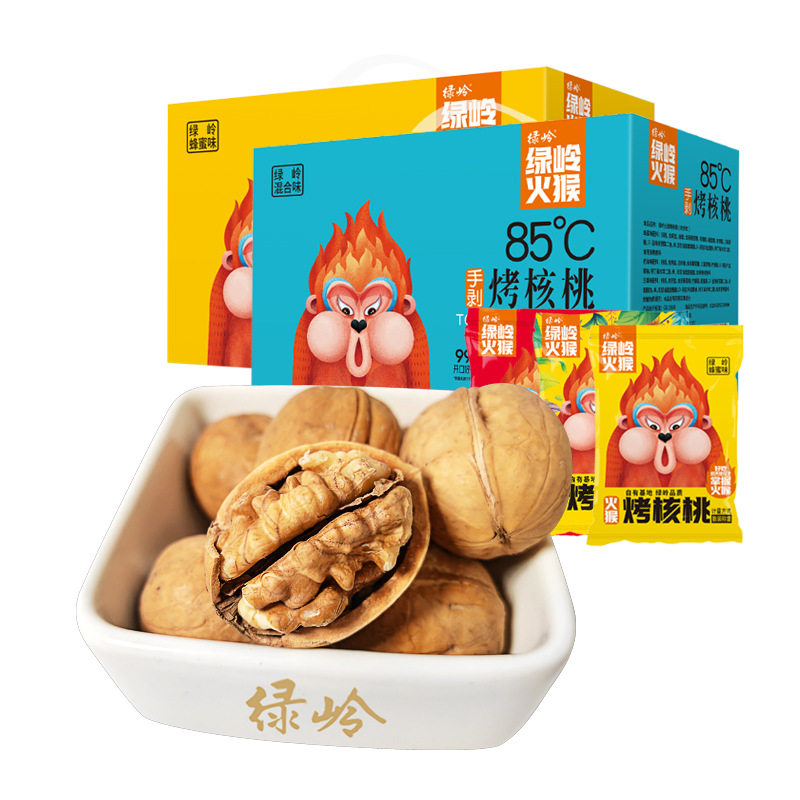 火猴手剥烤核桃1150g蜂蜜五香
