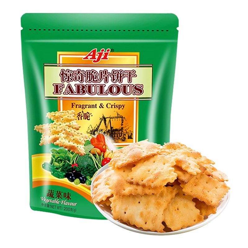 惊奇脆片多口味多规格薄脆饼干办公室休闲零食解馋小零食官方旗舰