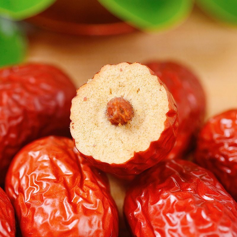 新枣[5斤装]红枣包邮 新疆特产灰枣若羌红枣大枣子孕妇零食小枣官