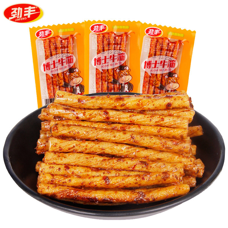 博士牛筋辣条盒装儿时怀旧小零食