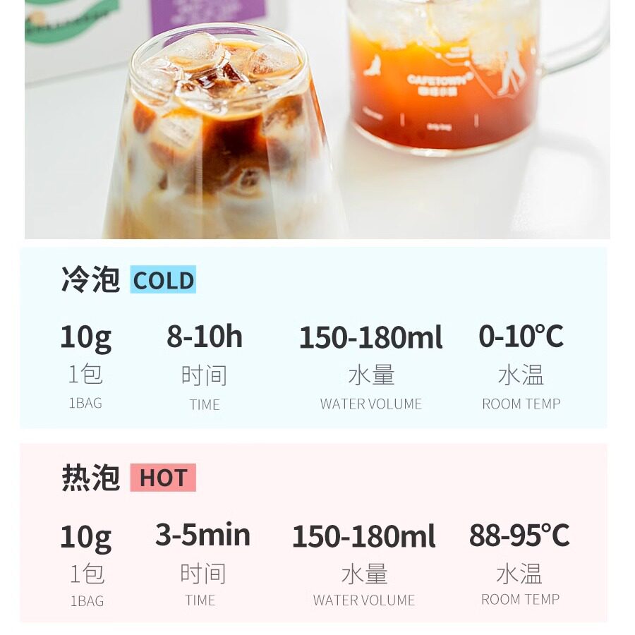 精品袋泡冷萃咖啡健身提神美式研
