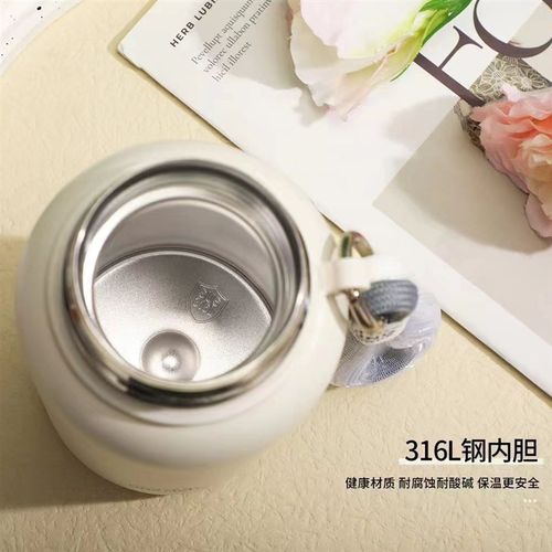 华象保温杯316L不锈钢便携学生水壶大容量男女户外运动泡茶杯定制