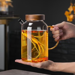 泡酒玻璃瓶子密封酒坛子加厚装酒容器人参药酒罐酒瓶空瓶
