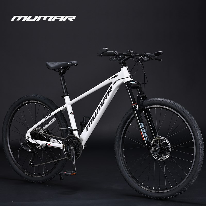 牧马人铝合金山地自行车变速油碟26/27.5寸27/30速男女学生单车