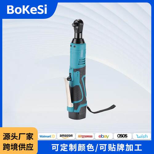90度直角扳手外贸家用便携式舞台桁架16.8v角向电动棘轮扳手