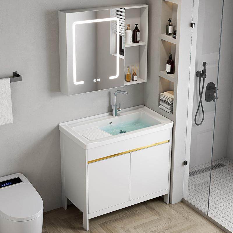 落地式浴室柜洗脸池阳台洗手台盆柜组合太空铝卫生间带搓板洗漱台,自行车/骑行装备/零配件,更多零件/配件,淘宝优惠券,粉丝福利购,淘宝优惠卷