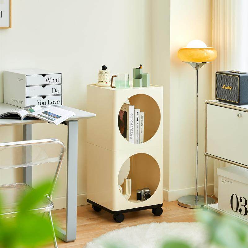 家用收纳置物架多层亚克力卧室床头柜储物带轮可移动客厅沙发边几,特色手工艺,其他特色工艺品,淘宝优惠券,粉丝福利购,淘宝优惠卷