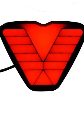 汽车改装通用LED领航灯F1刹车灯爆闪防追尾车尾灯包围三角巡航灯