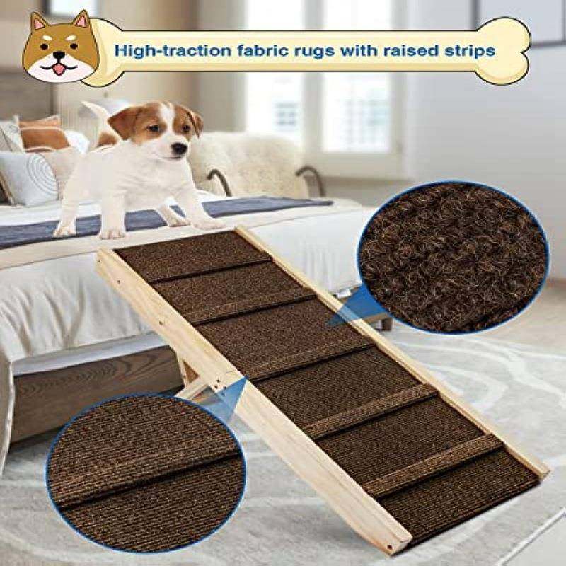 现货木质可折叠狗狗爬梯家用便携式可调节高度实木宠物上床斜梯,鲜花速递/花卉仿真/绿植园艺,割草机/草坪机,淘宝优惠券,粉丝福利购,淘宝优惠卷