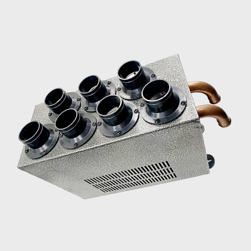 车载12V24V冷暖两用取暖器七孔暖风机车用除霜除雾器 汽车暖风机