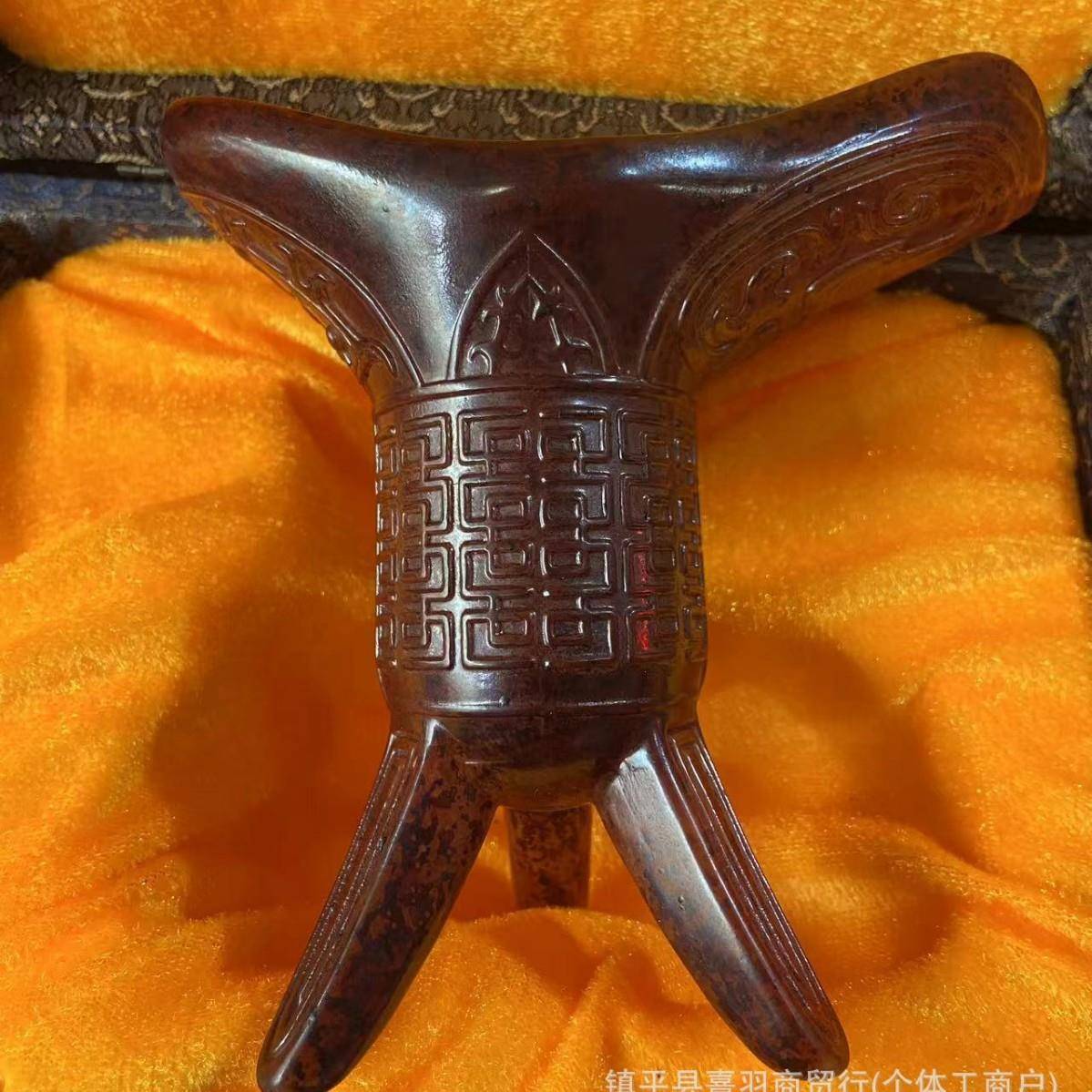 大量仿古超大战国爵杯古代酒杯酒具宫廷酒器道具直播带货货盘