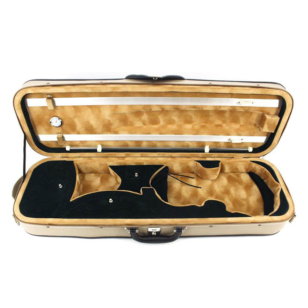 小提琴pv 皮革琴盒 天鹅绒布高档琴盒 厂家直销