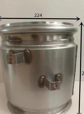 国六DPF-WC-190-021内芯带含量消声器载体消声器空壳消声器载体