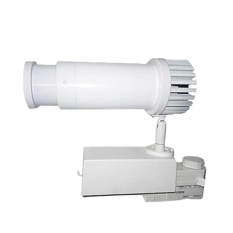 室内嵌入式logo灯轨道GOBO灯天花灯北欧家用客厅明装筒灯商场