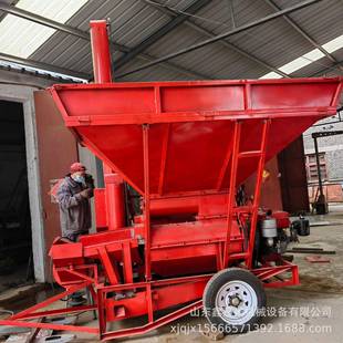 18马力小四轮带玉米脱粒机220V电动剥粒器全自动打玉米机扒皮机