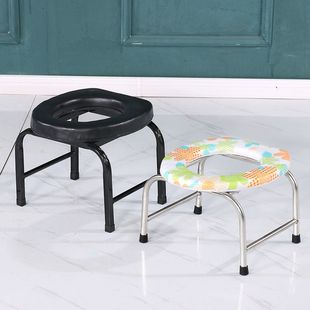 上厕所专用凳子孕妇坐便椅折叠老人坐便凳移动马桶凳蹲便凳病人大