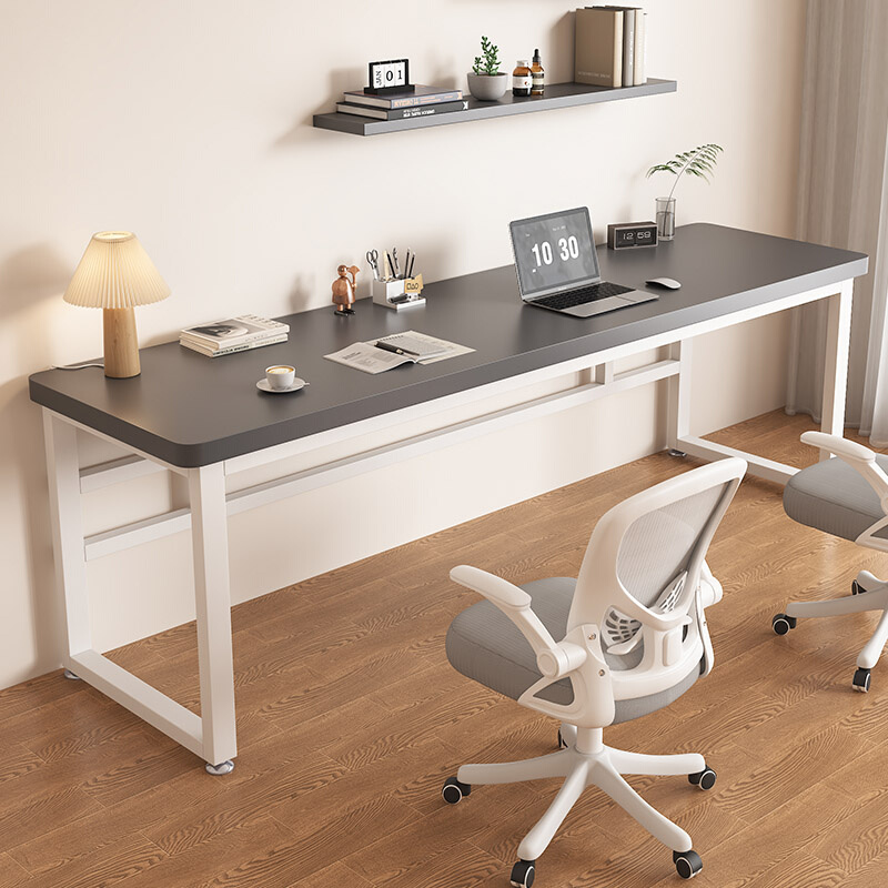 实木长条桌床边窄桌子40/50cm宽书桌学生家用床尾桌笔记本电脑桌