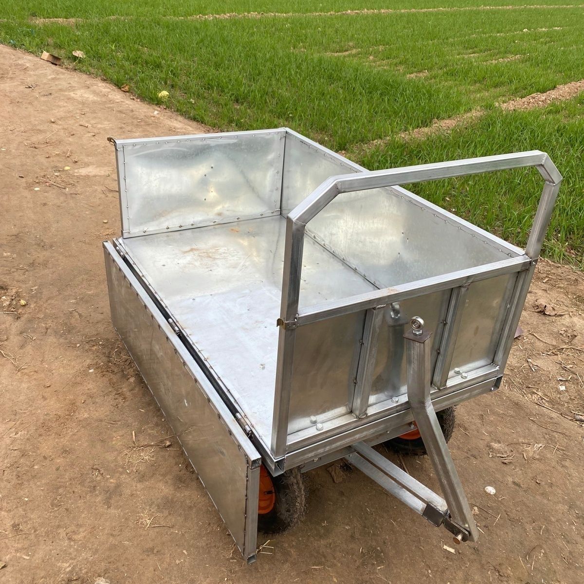 拖车电动车四轮摩托车挂式户外骑行载物平板摆摊