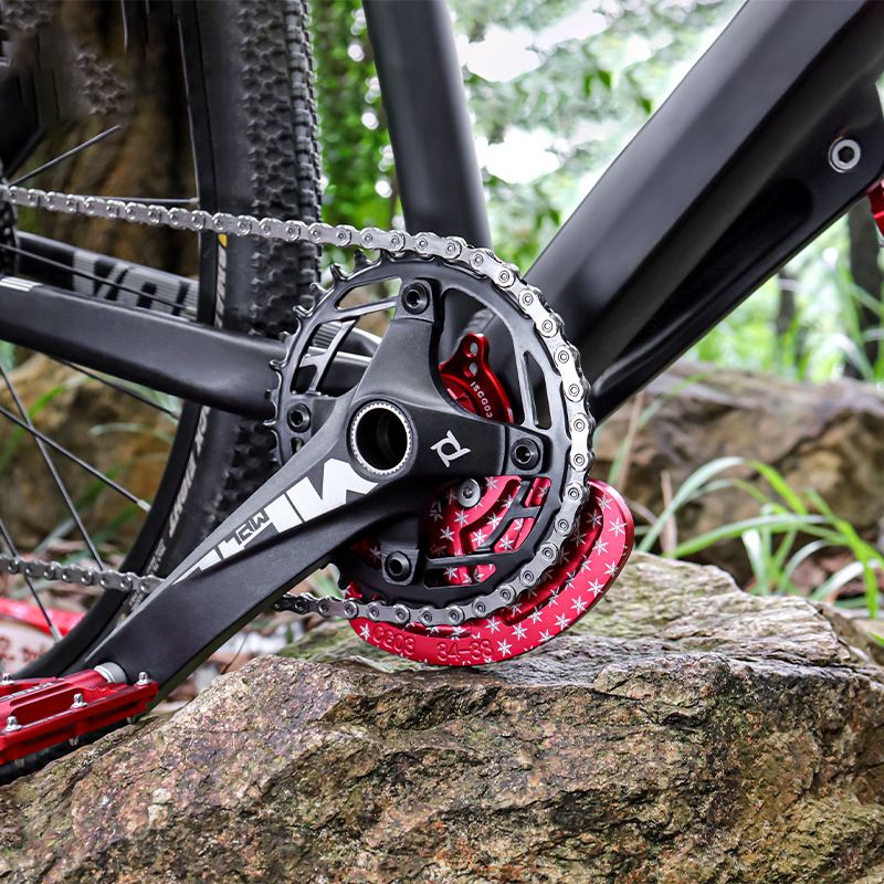 MUQZI山地自行车DH牙盘片防撞保护器ISCG03/05曲柄链轮防护配件