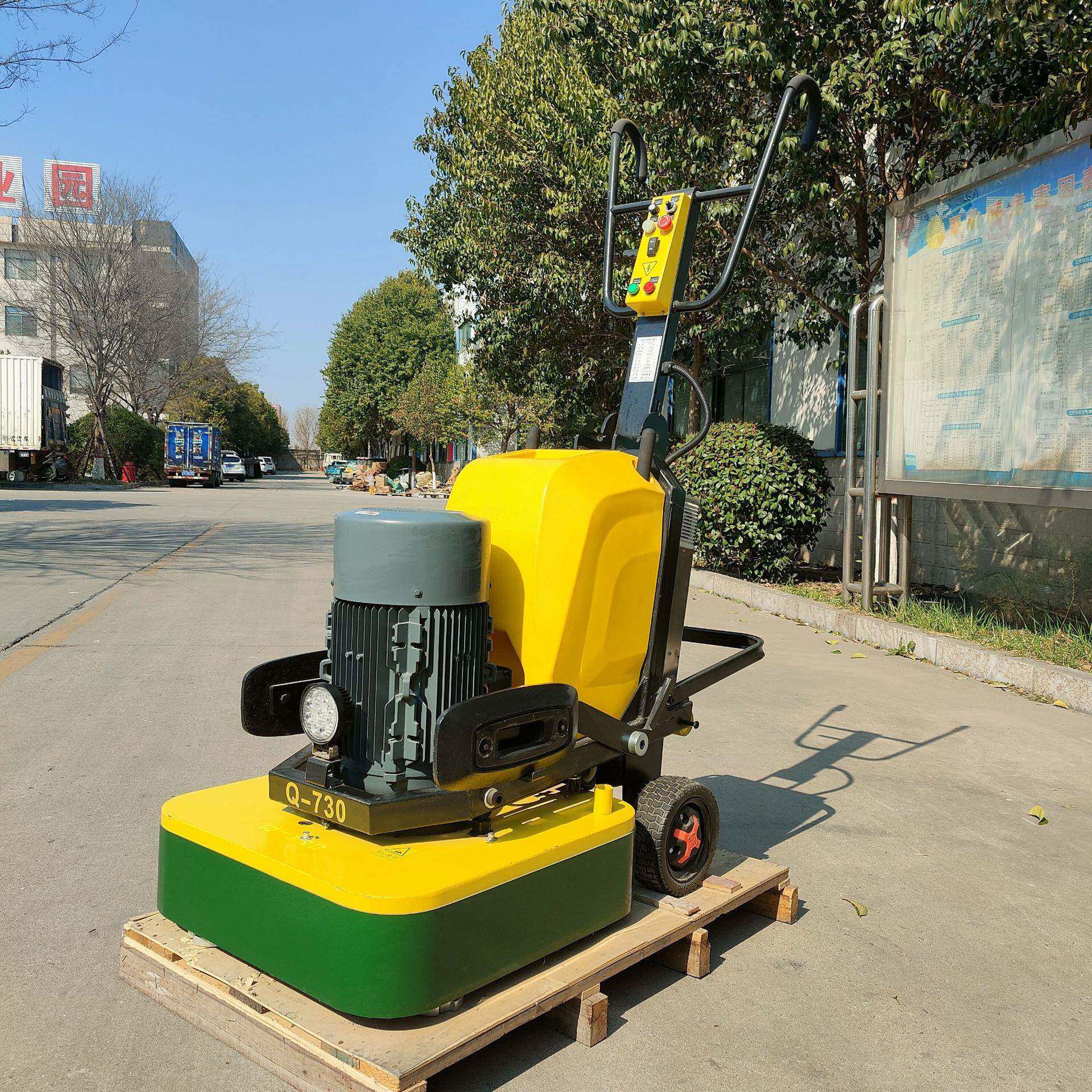 环氧地坪无尘变频研磨机水磨石地面固化地坪水泥混凝土地面打磨机