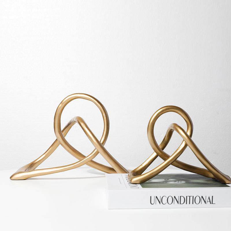 简约现代黑色树脂扭转绳结装饰摆件样板房客厅电视柜软装轻奢摆设,3C数码配件,其它配件,淘宝优惠券,粉丝福利购,淘宝优惠卷