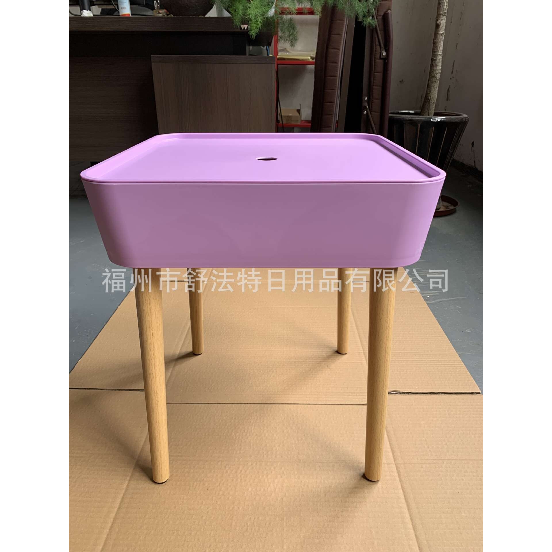 茶几客厅沙发边几带盖置物小方柜迷你边桌柜角桌轻便网红可移动方